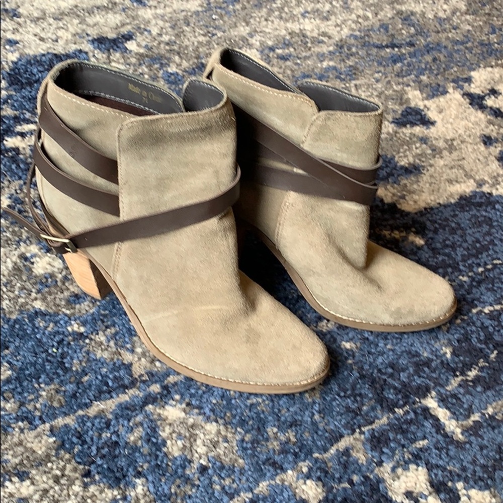 Dolce Vita Suede Ankle Booties